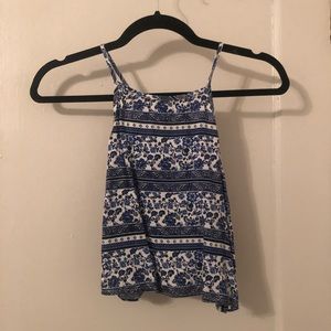 floral crop top